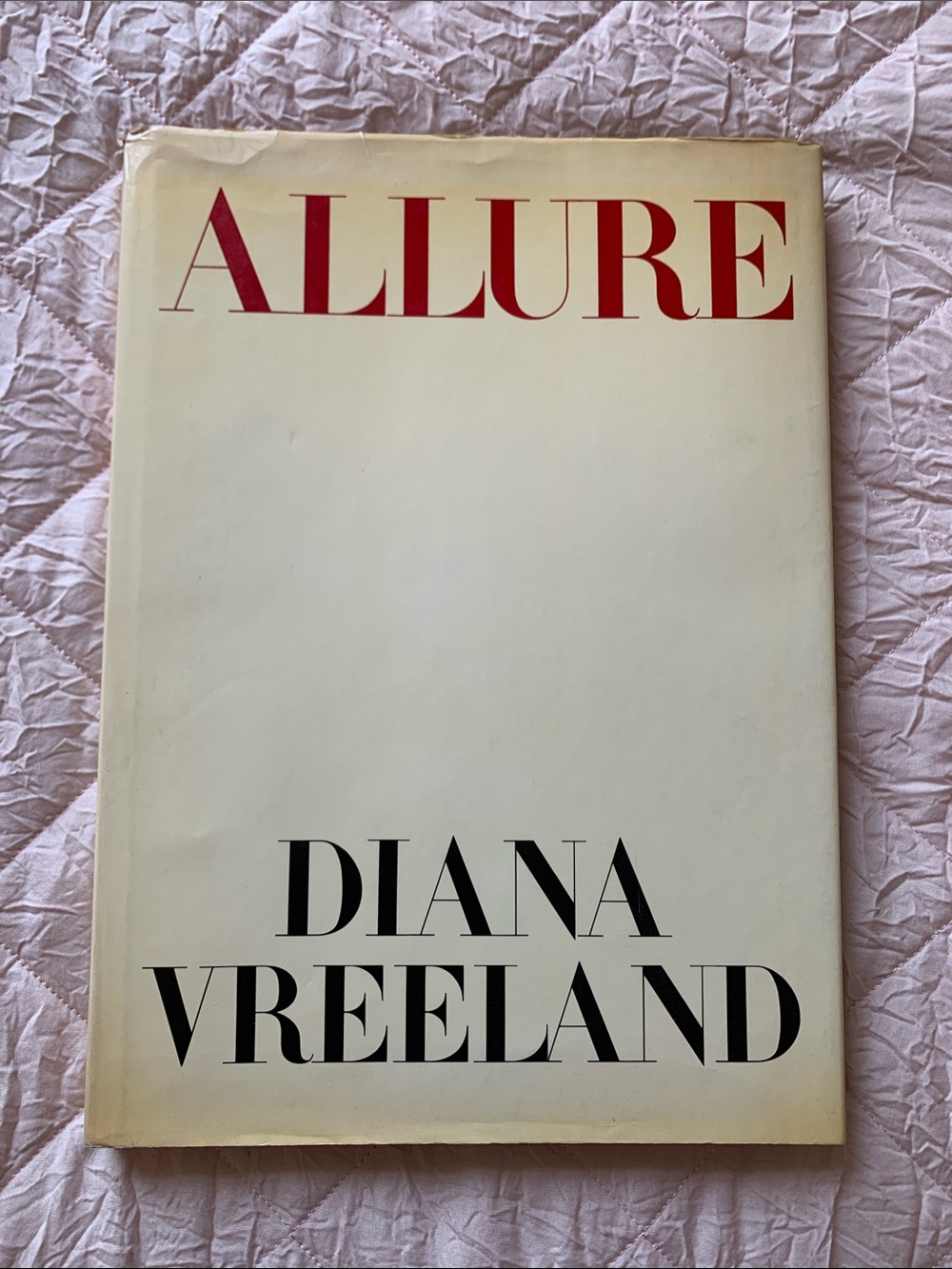 Allure by Diana Vreeland.